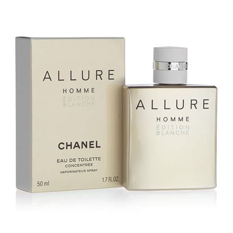 chanel allure pour homme edition blanche eau de toilette spray|Chanel Allure homme gift set.